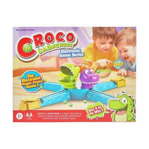 بازی گروهی تمساح گرسنه Croco Launcher Electronic Game Toys