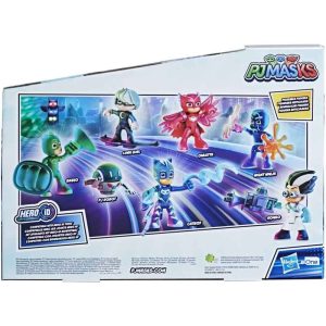 مجموعه فیگور شخصیت‌ های قهرمان و تبهکار PJ Masks Hero and Villain Figure